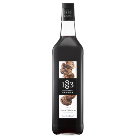 1 liter fles 1883 Routin chocolade koekjes siroop