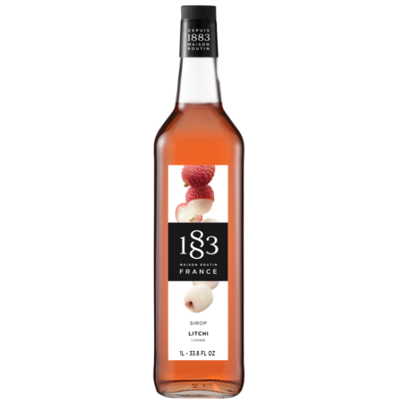 1 liter fles 1883 Routin lychee siroop