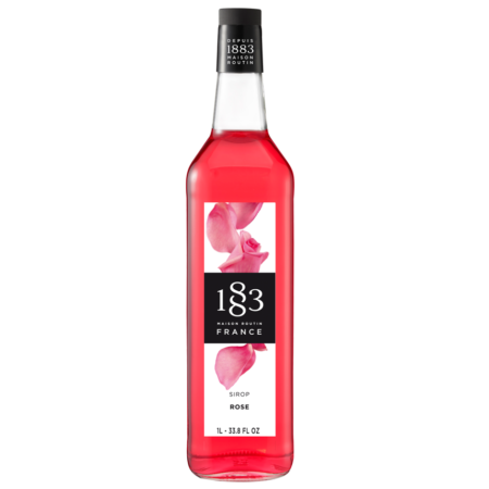 1 liter fles 1883 Routin rozen siroop