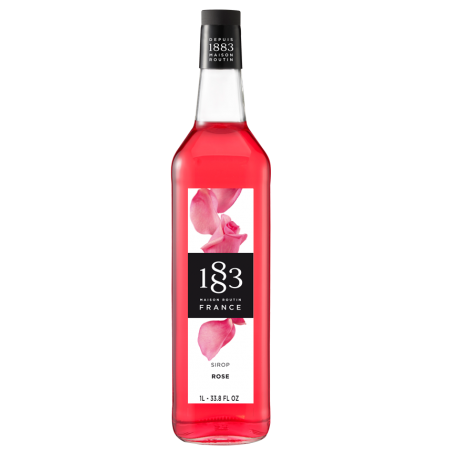 1 liter fles 1883 Routin rozen siroop