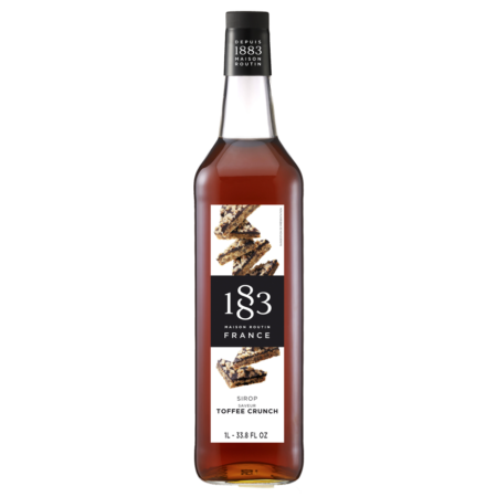 1 liter fles 1883 Routin toffee crunch siroop