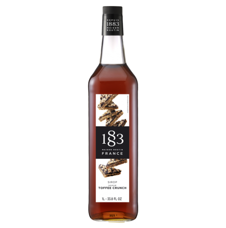 1 liter fles 1883 Routin toffee crunch siroop