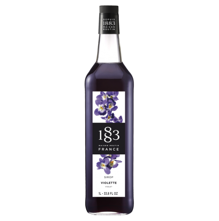 1 liter fles 1883 Routin violet siroop